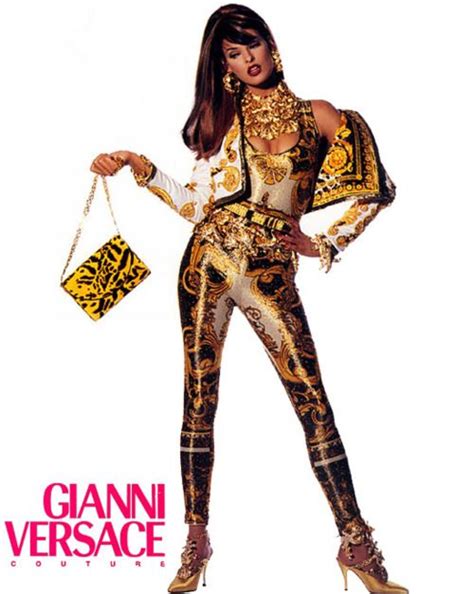 gianni versace abiti anni 80 modelli|Gianni Versace Abito lungo vintage punk nero con catene e.